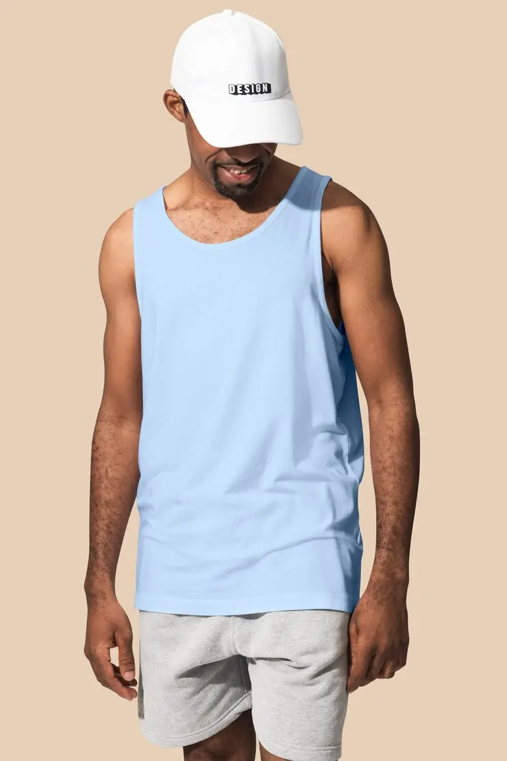 Tank top and cap set